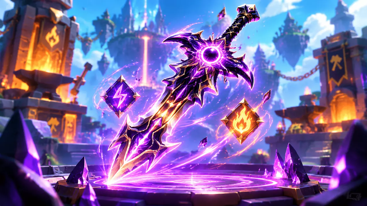 Astral Supernova Edge: Power Scaling and Rune Slots &mdash; illustrated cover