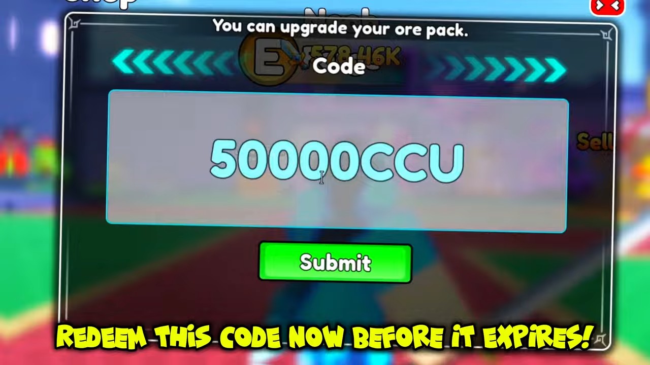 Enter the code in the Code field, then click Submit.