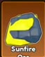 Sunfire Ore with broad yellow deposits.