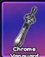 Chrome Vanguard with a broad gray blade.