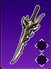 Golden Aegis with gold spikes and a silver-edged dark blade.