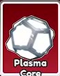 White Plasma Core within a dark frame.